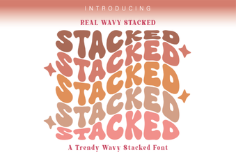 A Design Guide for Real Wavy Stacked Fonts
