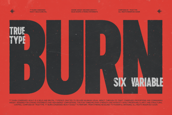 Trt Burn Font: Retro Display Design Guide